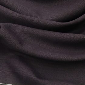 Raymond Men's Dark Purple Self Checks Poly Viscose Trouser Fabric With Cream Checks Cotton Shirt Fabric (Unstitched Combo)
