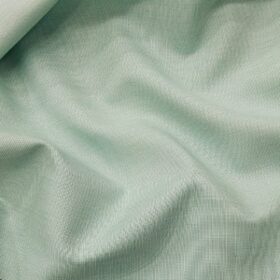 Raymond Men's 100% Premium Cotton Fil-a-Fil Unstitched Shirt Fabric (Mint Green