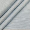 Raymond Men's Poly Cotton Self Stripes Unstitched Shirt Fabric (Sky Blue