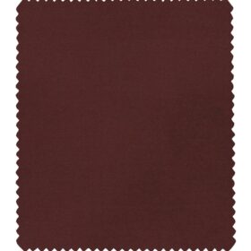 Marcellino Men's Terry Rayon Solids Satin Unstitched Suiting Fabric (Maroon Red)