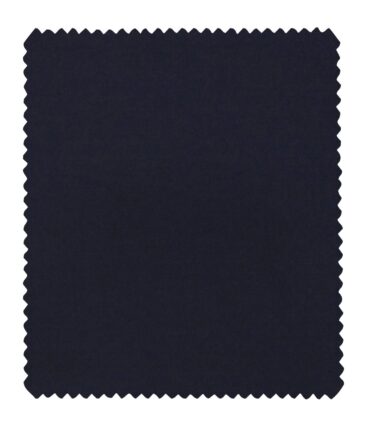 Marcellino Men's Terry Rayon Solids Unstitched Suiting Fabric (Dark Blue)