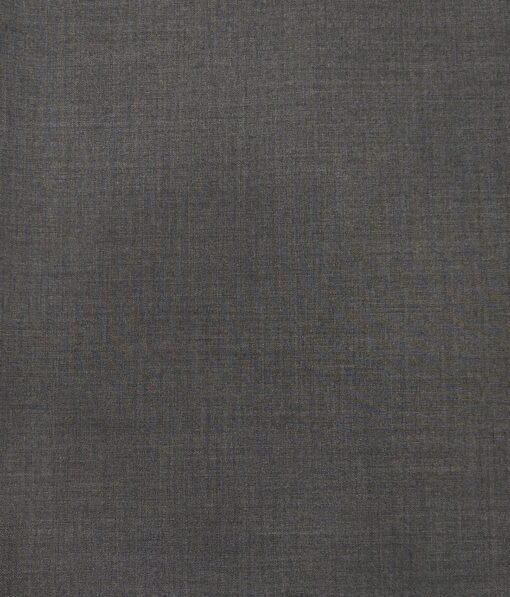 Marcellino Men's Terry Rayon Self Design Unstitched Suiting Fabric (Worsted Grey)