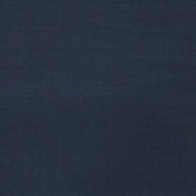 Raymond Men's 45% Merino Wool Super 90's Self Design Unstitched Suiting Fabric (Dark Arctic Blue)