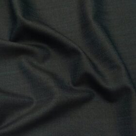 Raymond Men's 45% Merino Wool Super 90's Self Design Unstitched Suiting Fabric (Dark Sea Green)