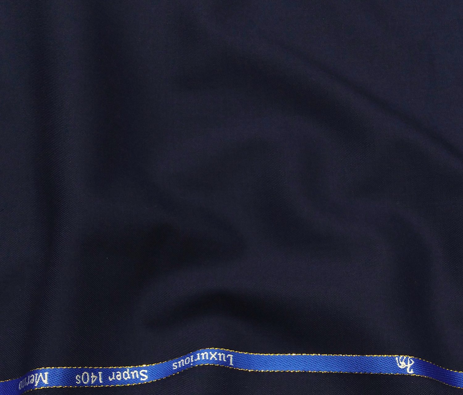 Cadini Men's Wool Super 140s Unstitched 3.25 Meter Solid Suit Fabric ...