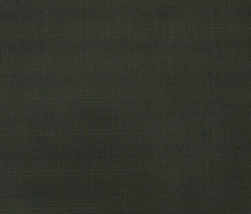 Don & Julio Terry Rayon Unstitched Self Checks Suiting Fabric (Dark Green)