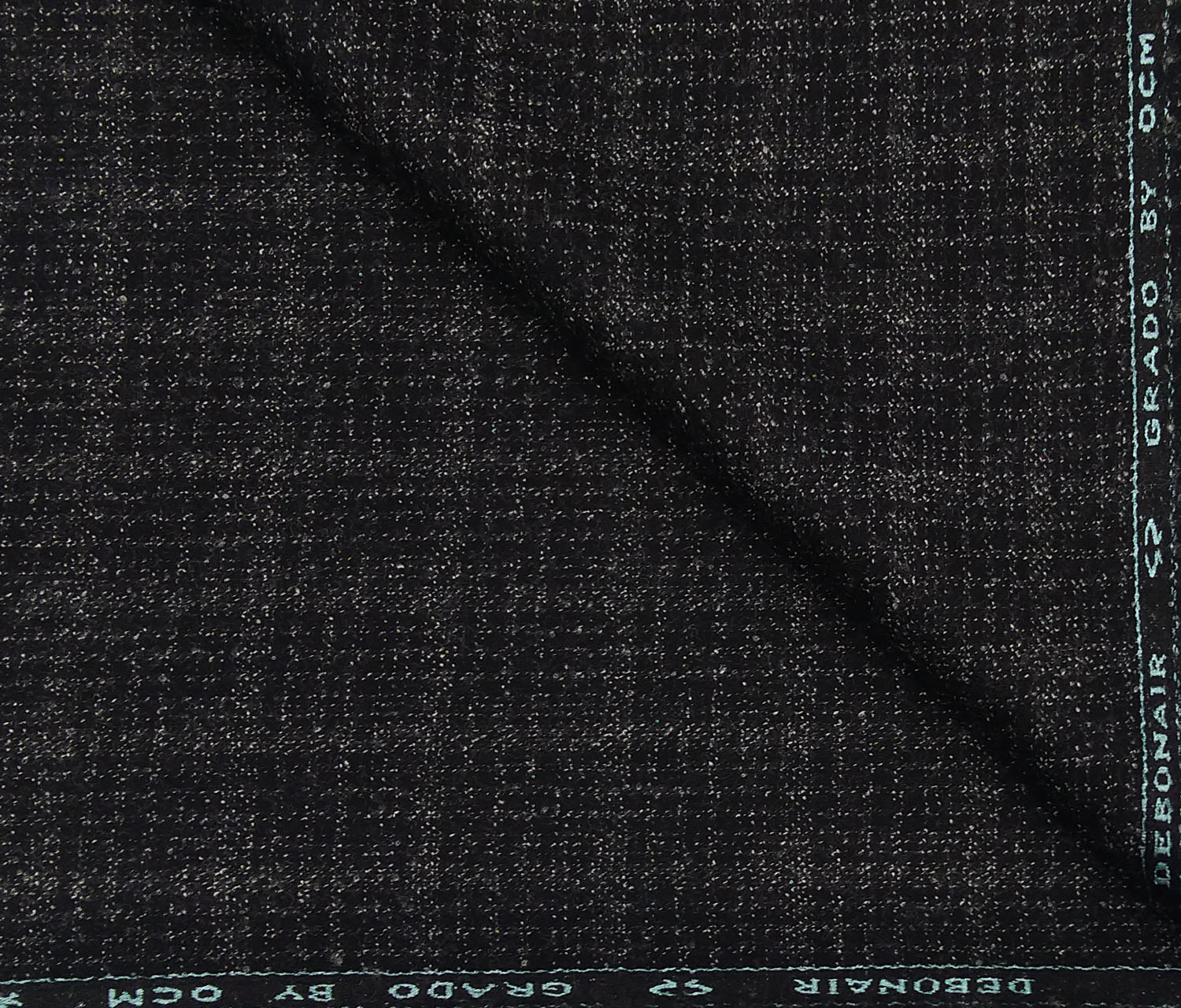OCM Men's Wool Self Checks 2 Meter Unstitched Tweed Jacketing & Blazer ...