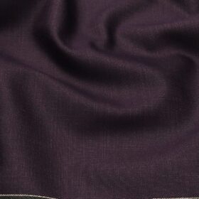 Raymond Men's Poly Viscose Unstitched Self Design Suiting Fabric (Dark Wine)
