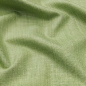 Raymond Men's Poly Viscose Unstitched Self Design Suiting Fabric (Light Green)