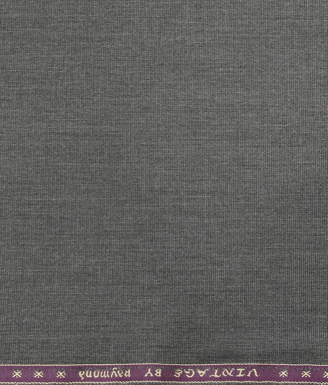 Raymond Men's Poly Viscose Unstitched Structured Suiting Fabric (Grey)