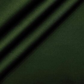 Birla Century Men's 70's Giza Cotton Solids 1.60 Meter Unstitched Shirting Fabric (Basil Green)