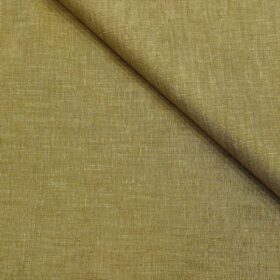 Raymond Men's Linen Self Design 3 Meter Unstitched Suiting Fabric (Macaroon Beige)