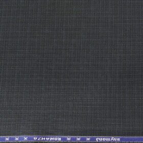 Raymond Men's Poly Viscose Unstitched Self Design Suiting Fabric (Blackish Blue)