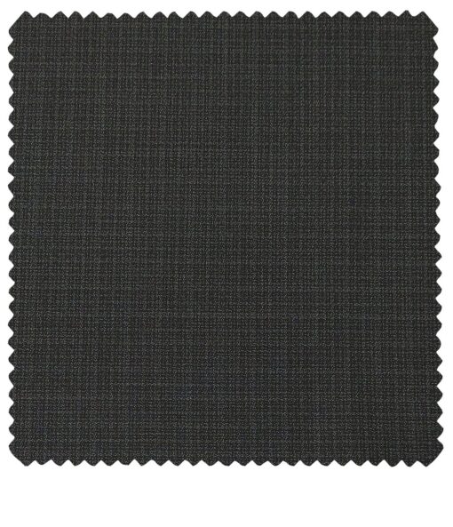 Raymond Men's Poly Viscose Unstitched Self Design Suiting Fabric (Blackish Grey)