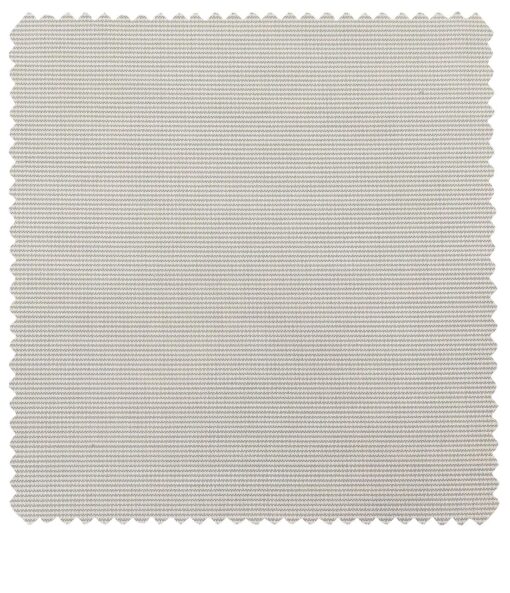 Raymond Men's Poly Viscose Unstitched Structured Suiting Fabric (Light Beigish Grey)