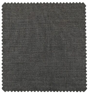 Raymond Men's Poly Viscose Unstitched Structured Suiting Fabric (Dark Grey)