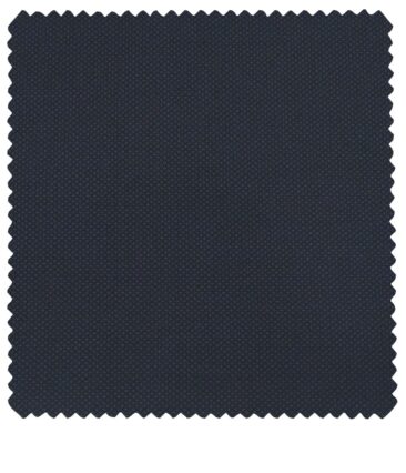 Raymond Men's Poly Viscose Unstitched Structured Suiting Fabric (Blue)