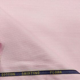 Birla Century Men's Cotton Structured 1.60 Meter Unstitched Shirt Fabric (Blush Pink)