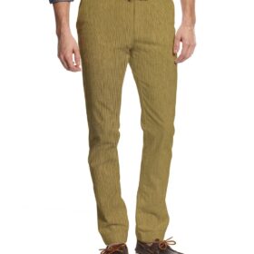 Raymond Men's Cotton Structured 1.30 Meter Unstitched Trouser Fabric (Khakhi)