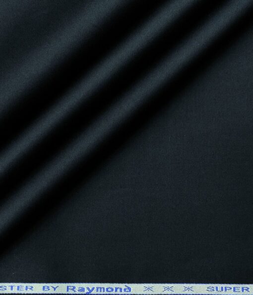 Raymond Men's Cotton Solids 1.30 Meter Unstitched Trouser Fabric (Dark ...