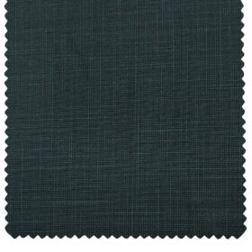 J.Hampstead Men's Polyester Viscose Self Design Unstitched Suiting Fabric (Dark Sea Green)