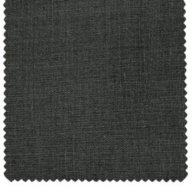 J.Hampstead Men's Wool Structured  Super 100's Unstitched Trouser Fabric (Dark Grey