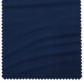 J.Hampstead Men's Wool Solids  Super 110's Unstitched Trouser Fabric (Dark Royal Blue