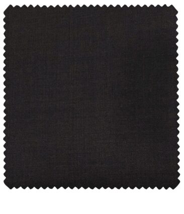 J.Hampstead Men's Wool Solids  Super 100's Unstitched Trouser Fabric (Dark Wine
