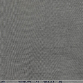 Raymond Men's Cotton Solids  Unstitched Shirting Fabric (Medium Grey)