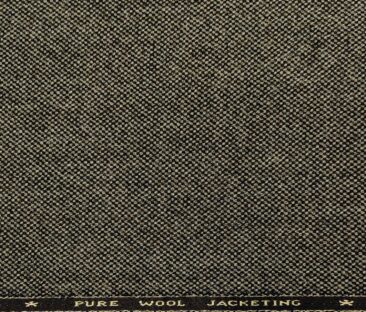 OCM Men's Wool Structured Very Thick  Unstitched Tweed Jacketing & Blazer Fabric (Light Brown)