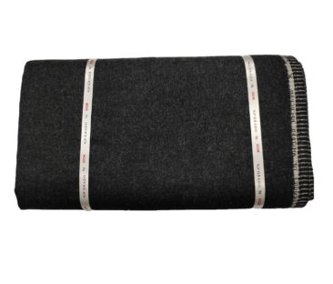 OCM Men's Wool Houndstooth Thick Reversible Unstitched Tweed Jacketing & Blazer Fabric (White & Black) - Image 5
