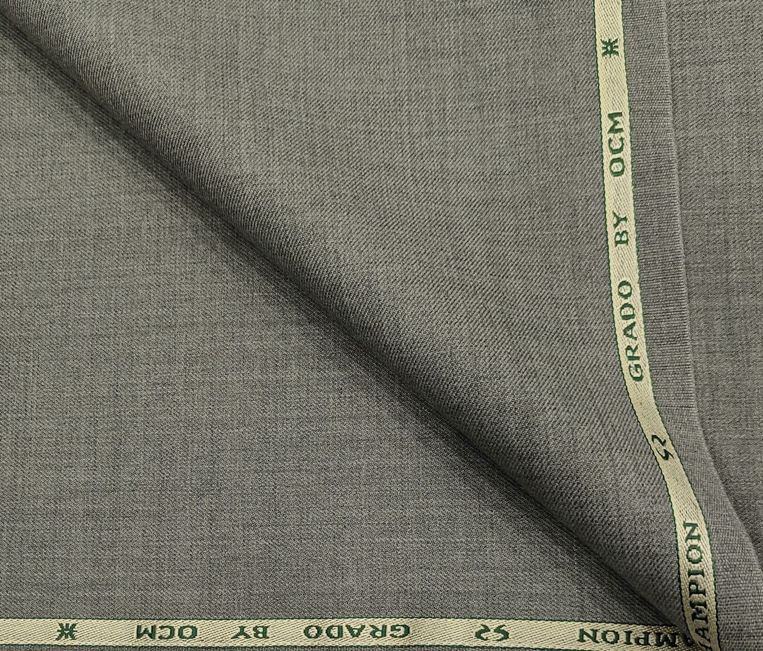 Wool Check Tweed Fabric-462523