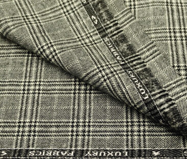 OCM Men's Wool Checks Fine & Soft Unstitched Tweed Jacketing & Blazer ...