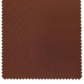 Burgoyne Men's Cotton Structured 1.50 Meter Unstitched Trouser Fabric (Amber Orange )