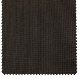 Burgoyne Men's Cotton Structured 1.50 Meter Unstitched Trouser Fabric (Dark Brown)