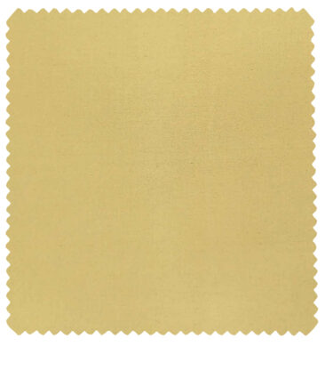 Burgoyne Men's Cotton Solids 1.50 Meter Unstitched Trouser Fabric (Biscotti Beige)