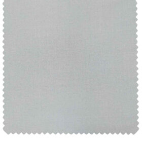 Burgoyne Men's Cotton Solids 1.50 Meter Unstitched Trouser Fabric (Light Grey )
