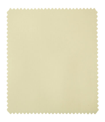 Burgoyne Men's Cotton Solids  Unstitched Trouser Fabric (Cream) - Image 5