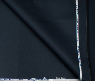 Raymond Men's Cotton Solids  Unstitched Trouser Fabric (Dark Navy Blue)