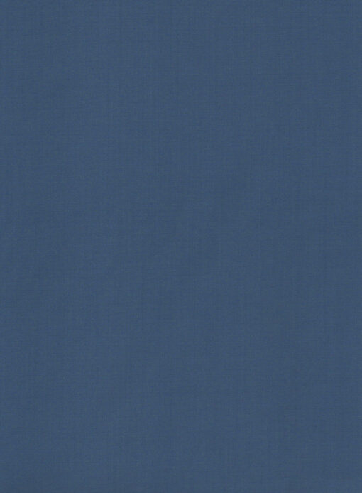 Absoluto Men's Terry Rayon Solids 3.75 Meter Unstitched Suiting Fabric (Aegean Blue)