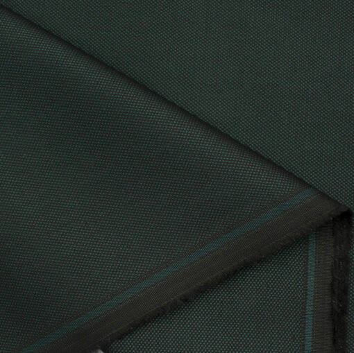Absoluto Men's Terry Rayon Structured 3.75 Meter Unstitched Suiting Fabric (Pine Green)