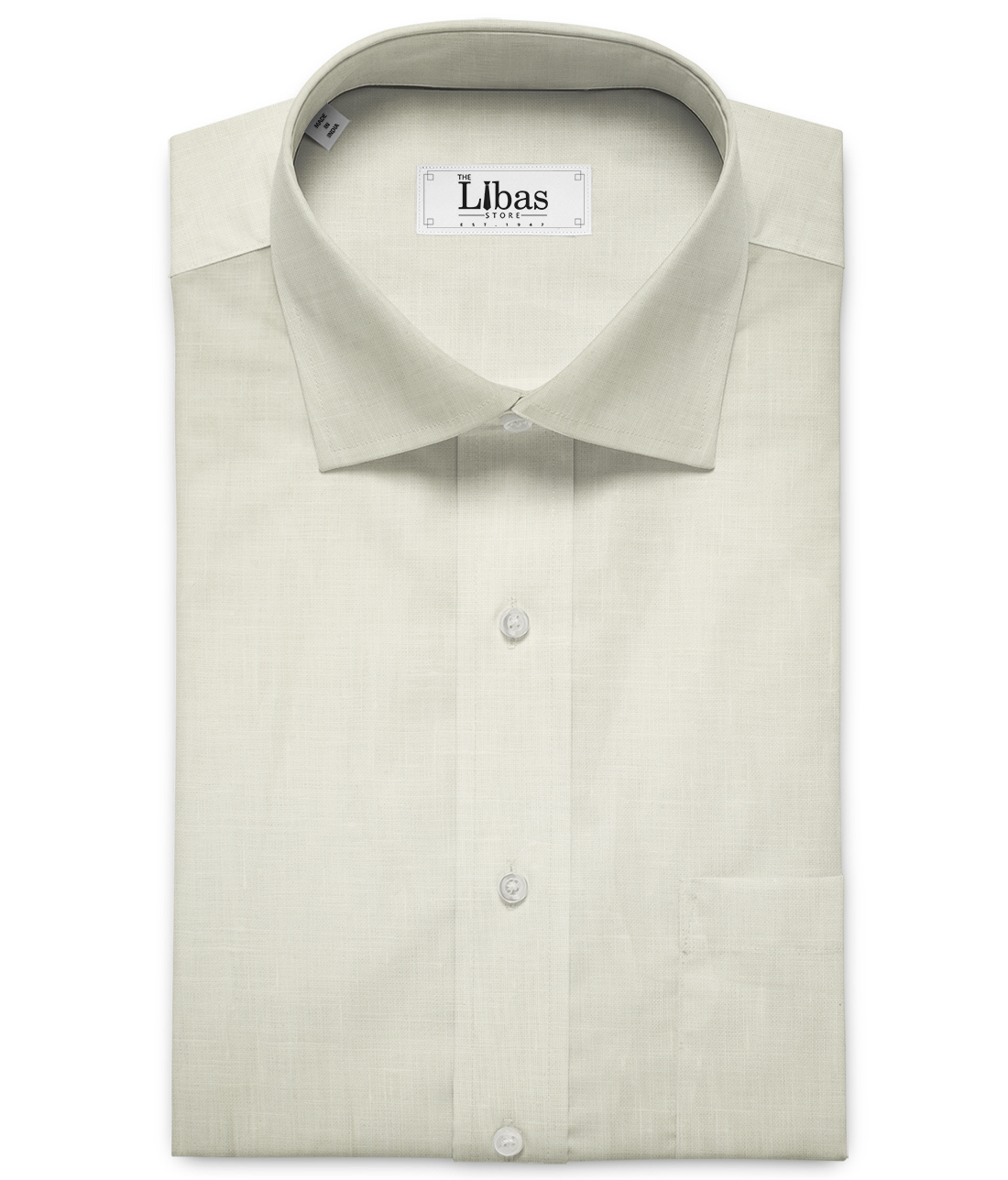 Raymond Men's Pure Linen 70 LEA Solids Unstitched Shirting Fabric ...