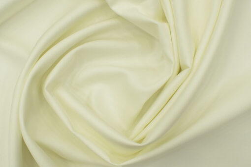 Arvind Men's Premium Cotton Solids 2.25 Meter Unstitched Shirting Fabric (Cream )