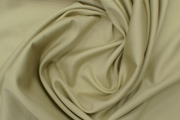 Birla Century Men's Giza Cotton Super 70's Solids 2.25 Meter Unstitched Shirting Fabric (Tan Beige)