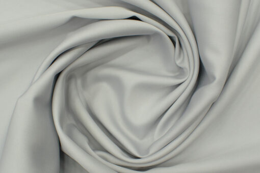 Birla Century Men's Pima Cotton Super 80's Solids 2.25 Meter Unstitched Shirting Fabric (Light Grey)