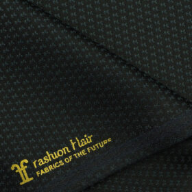 Fashion Flair Men's Terry Rayon Structured 3.75 Meter Unstitched Suiting Fabric (Dark Sea Green)