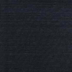 Arvind Men's Cotton Self Design 1.50 Meter Unstitched Jeans Fabric (Cobalt Blue)