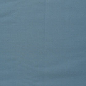J.Hampstead Men's Cotton Solids 1.50 Meter Unstitched Trouser Fabric (Sky Blue)