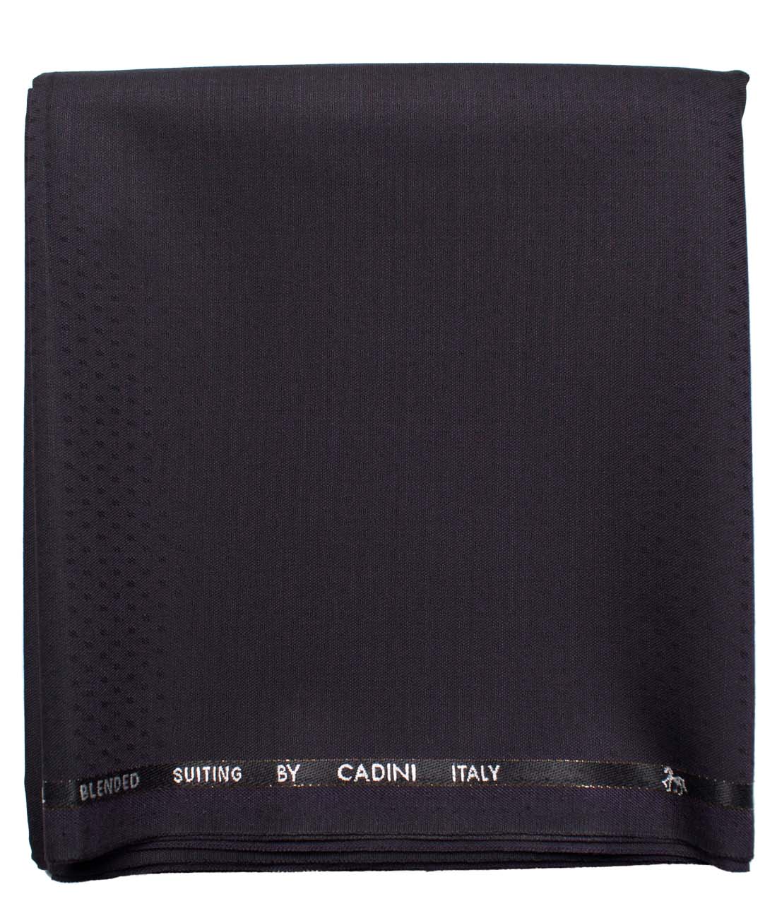 Cadini Men's Wool Structured Super 90's Unstitched Trouser Fabric (Dark ...