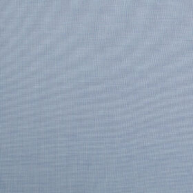 Raymond Men's Pure Cotton Solids 2.25 Meter Unstitched Shirting Fabric (Light Blue)